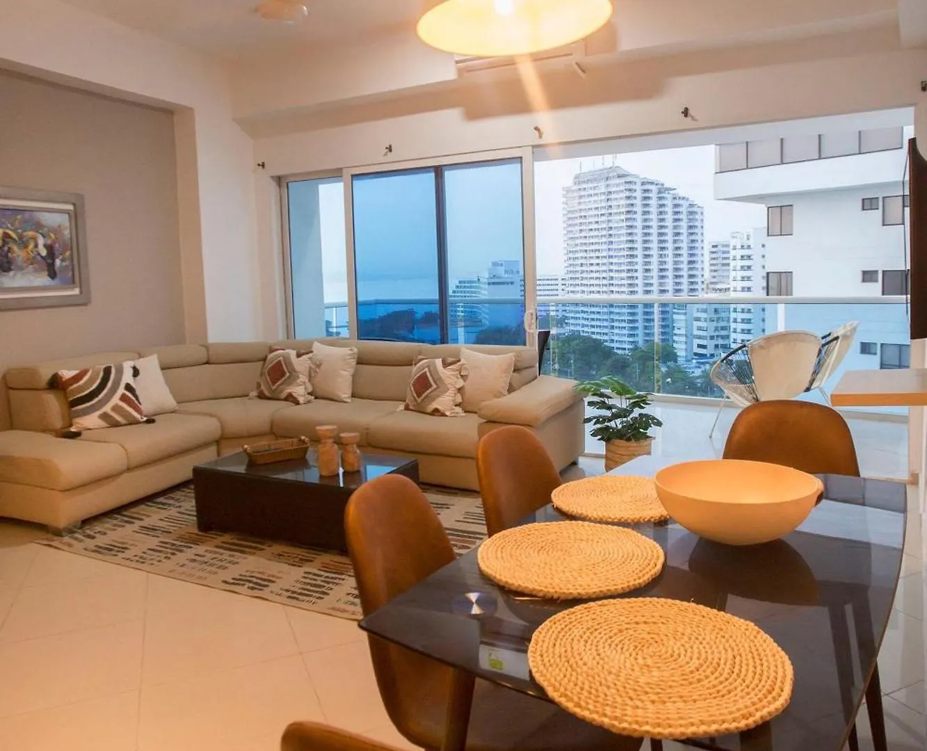 Un Espacio Sofisticado En Medio De El Laguito Edificio Poseidon Del Caribe Cartagena Apartment