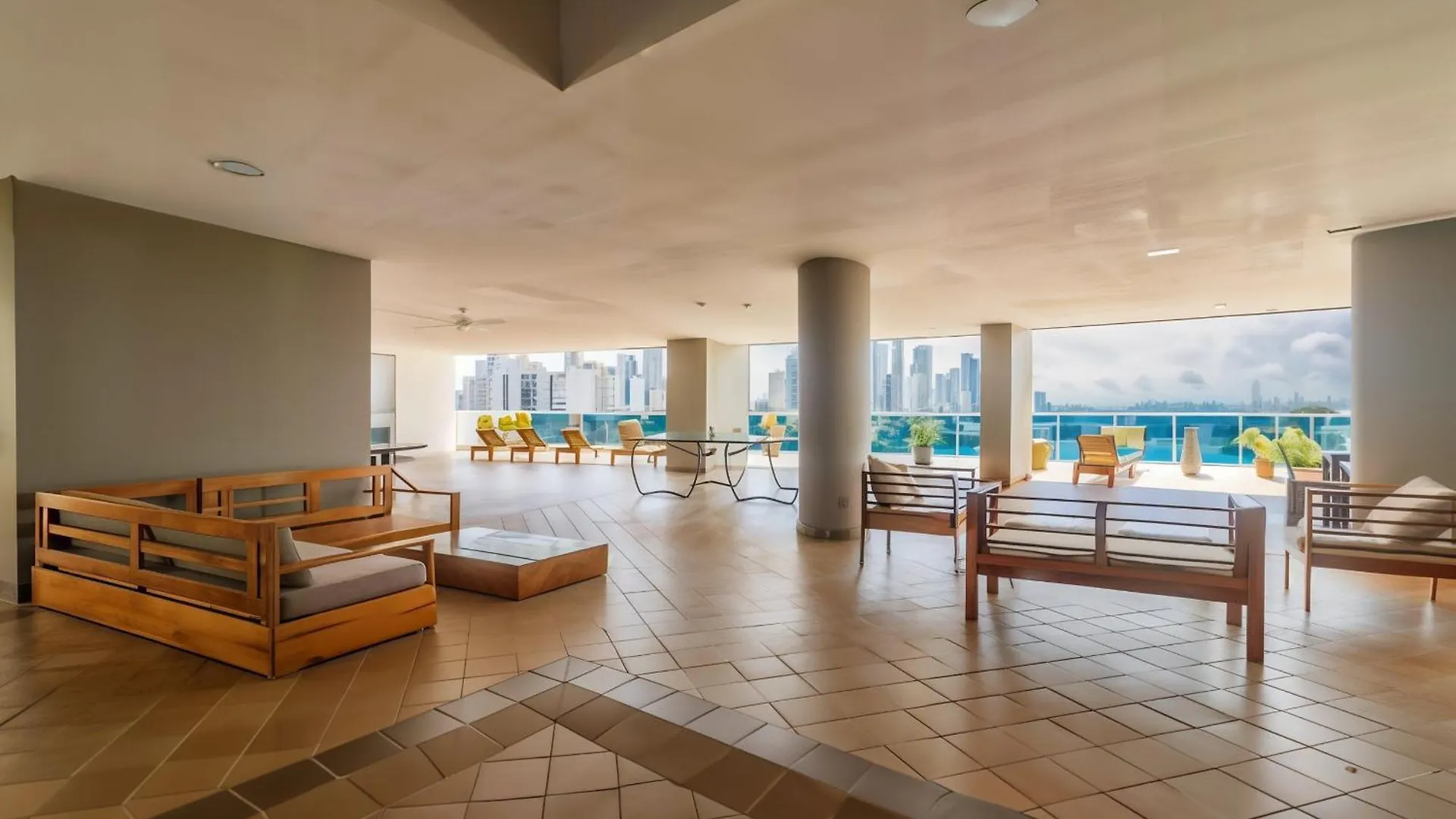 Un Espacio Sofisticado En Medio De El Laguito Edificio Poseidon Del Caribe Cartagena Colombia